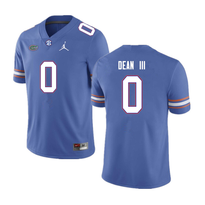 Men #0 Trey Dean III Florida Gators College Football Jerseys Sale-Royal - Click Image to Close